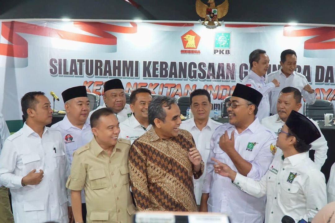 Koalisi Silaturahmi Indonesia Raya Gerindra PKB Resmi Terbentuk