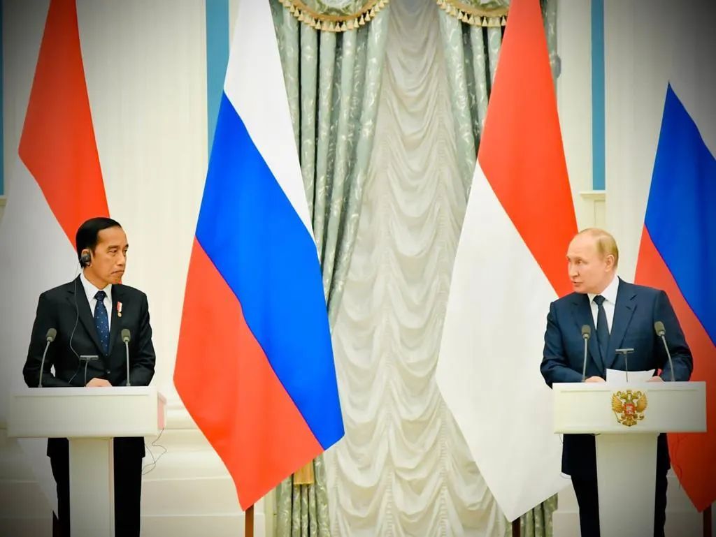 Presiden Jokowi Bertemu Vladimir Putin, Inginkan Perang Dihentikan