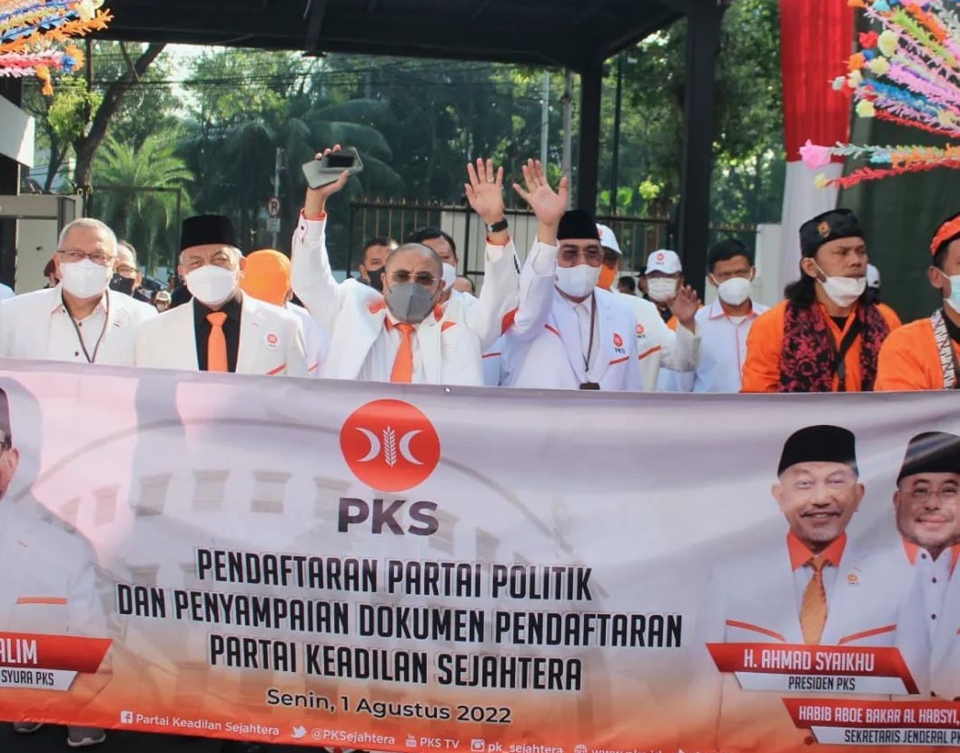 PKS Resmi Mendaftar Peserta Pemilu 2024 ke KPU, Siap Ikuti Rangkaian