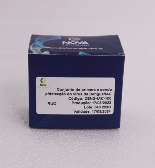 Conjunto de primers e sondas para detecção do vírus da Dengue/IAC – 100 reações -  RUO