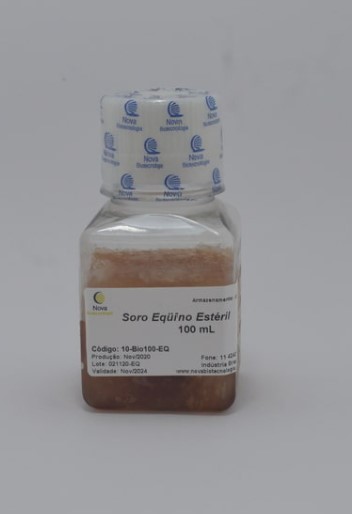 Soro Eqüino - filtrado, estéril Inativado - 100ml