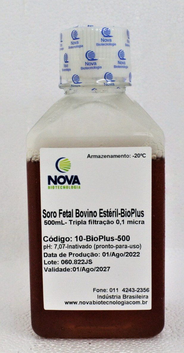 Soro Fetal Bovino Estéril - BioPlus - 100ml