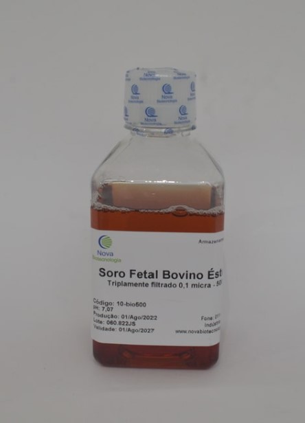 Soro Fetal Bovino - filtrado, estéril, inativado (Nacional) - 500ml