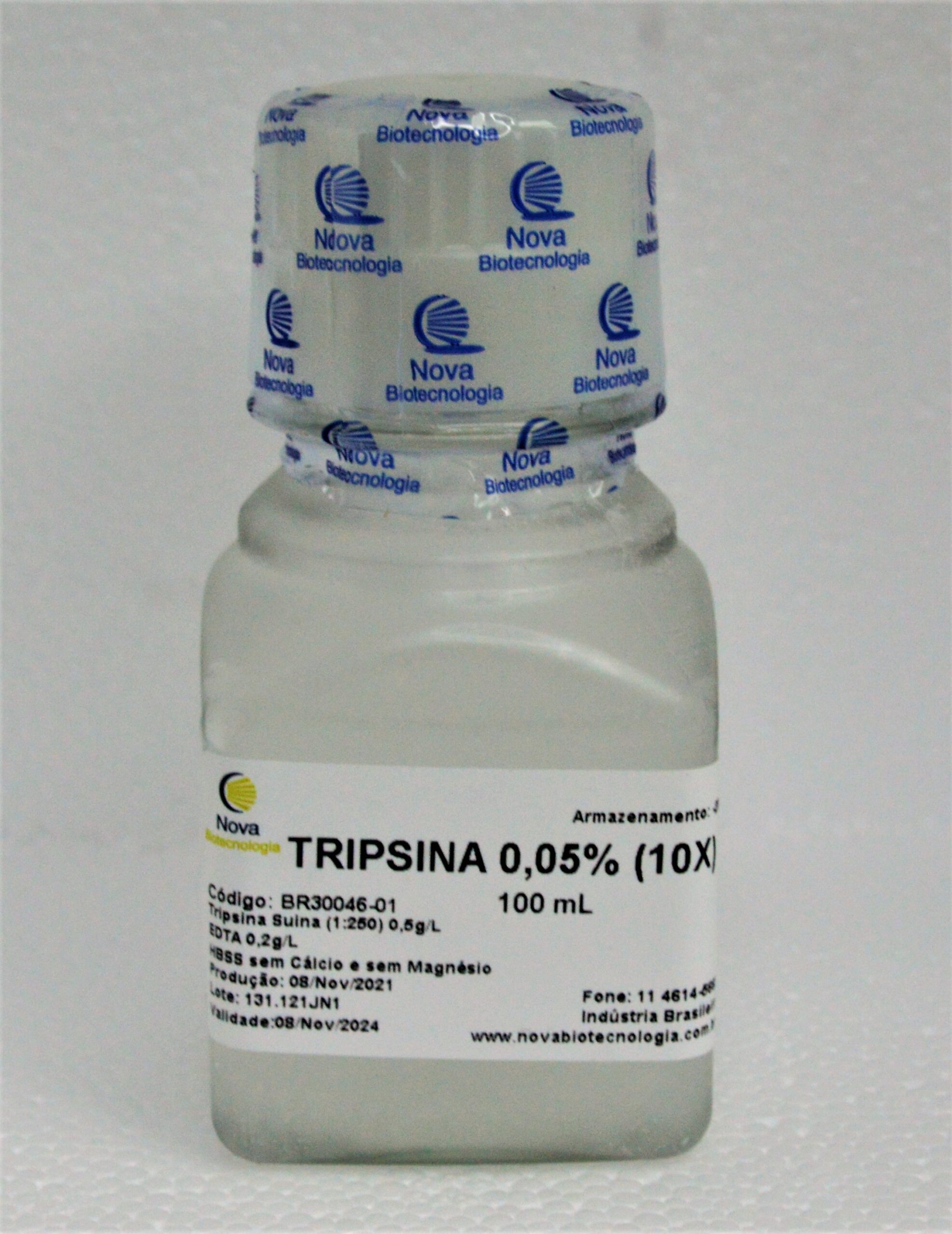 Tripsina 0,05% - 100mL - 1X