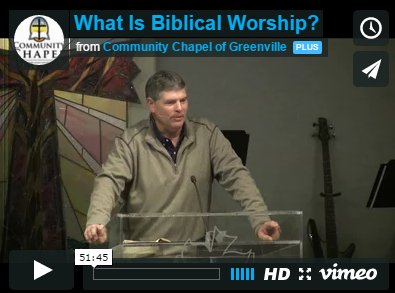 What Is Biblical Worship?