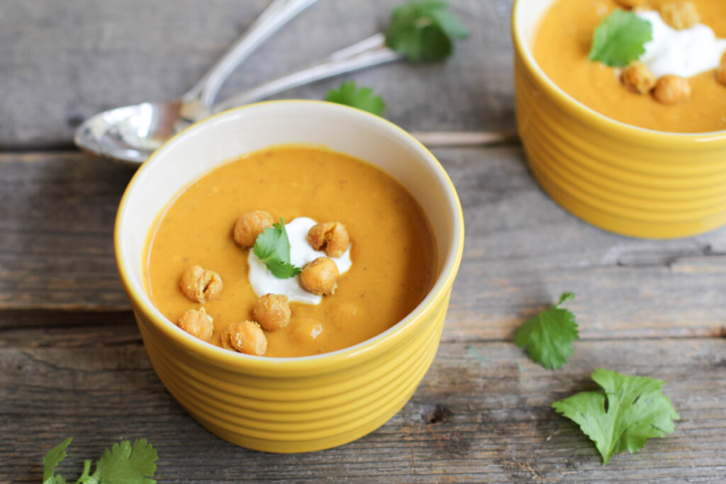 Sweet Potato Coconut Curry Soup Picture