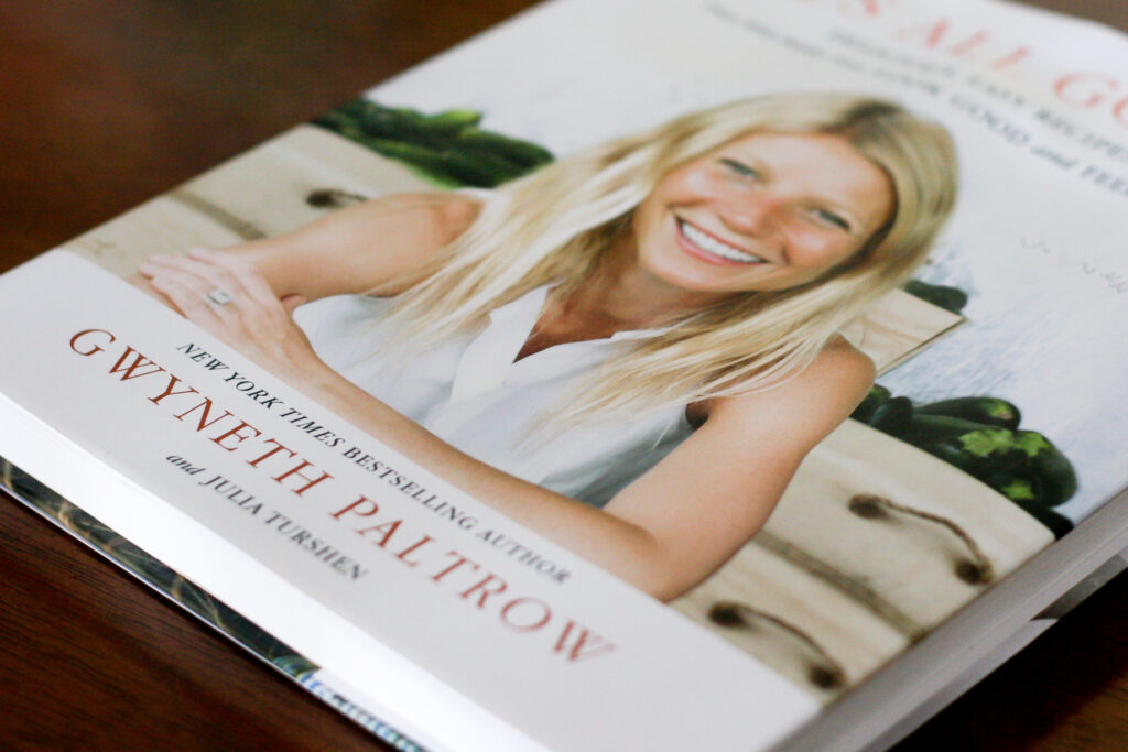Gwyneth Paltrow Cookbook Photo