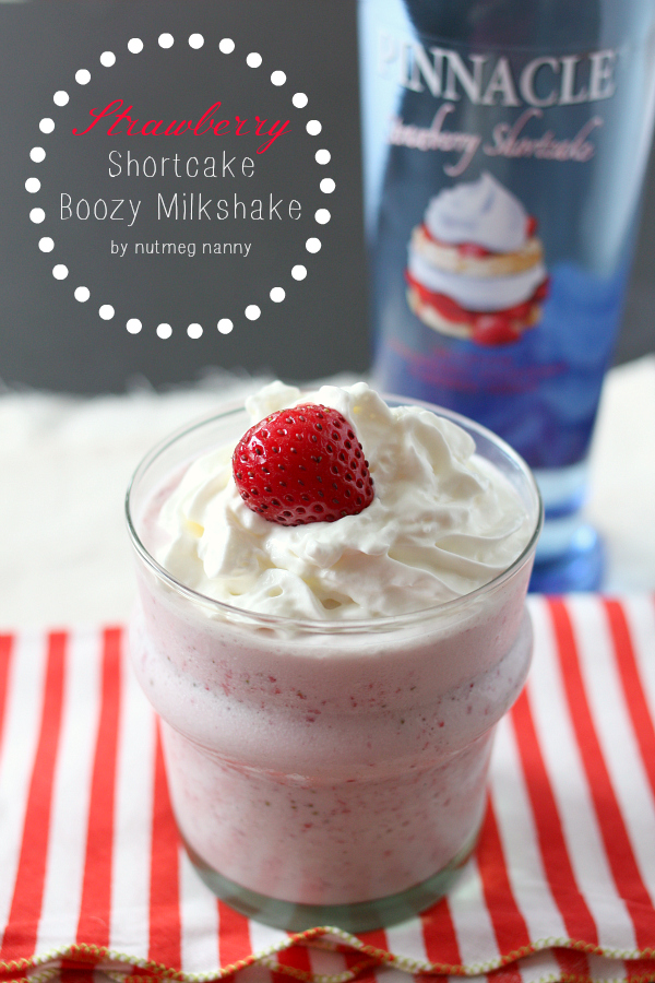 Strawberry Shortcake Boozy Milkshake Photo