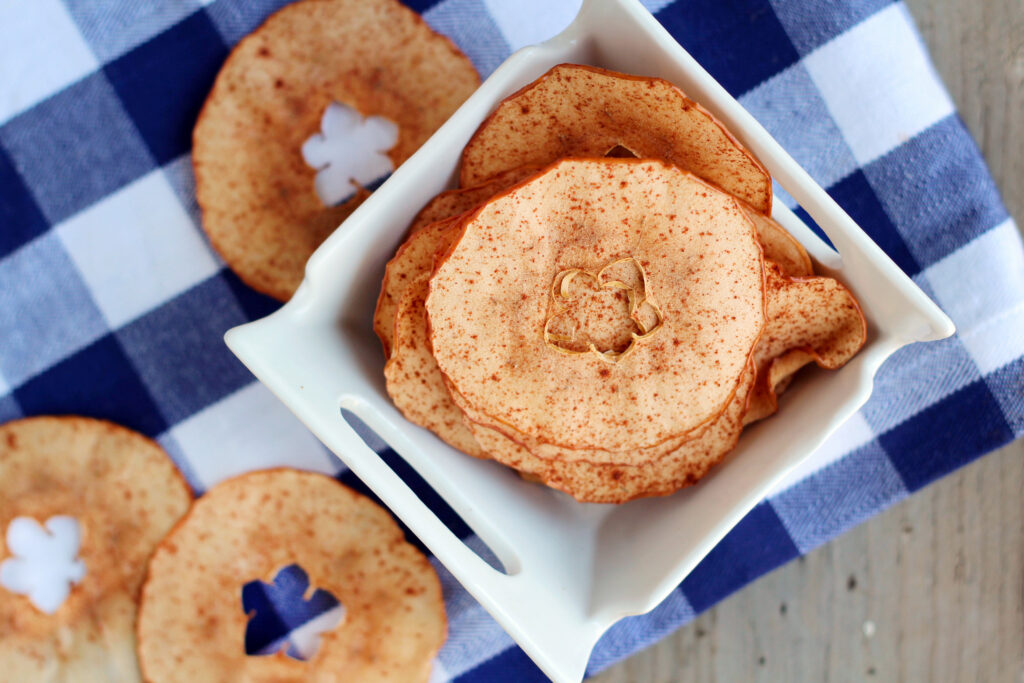 Baked Apple Chips Photo