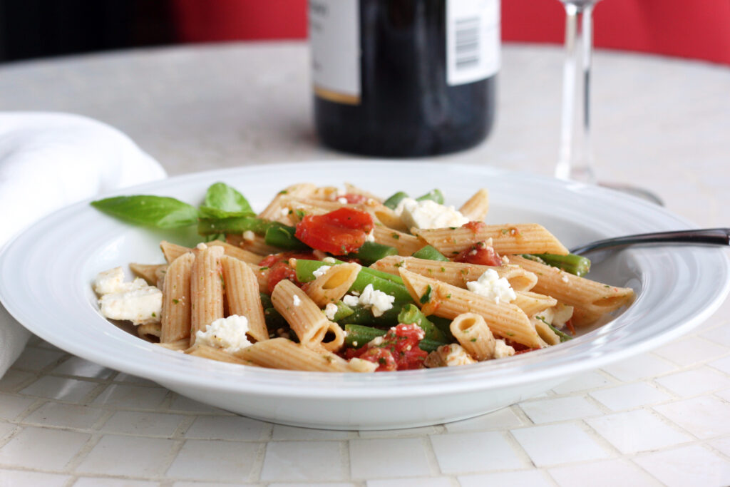 Pasta with Green Beans Photo