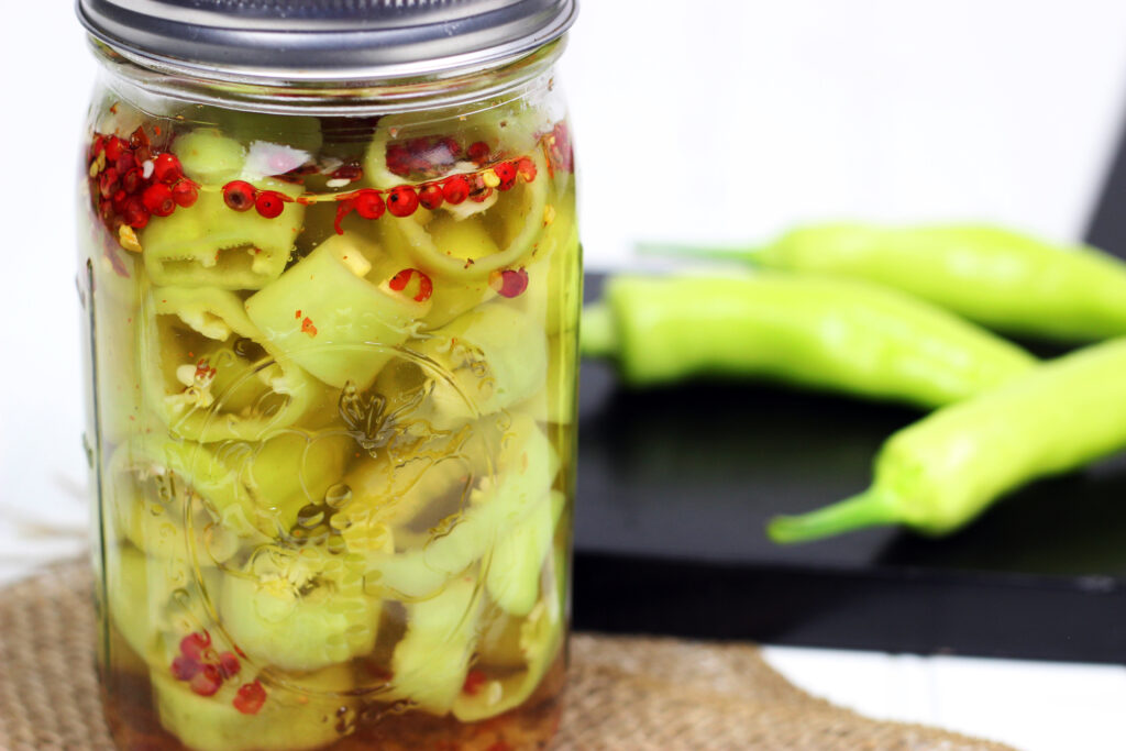 Pickled Banana Peppers Photo
