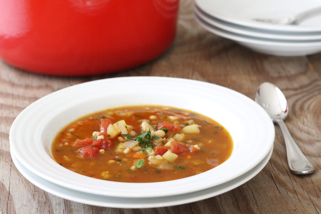 Vegetable Barley Soup Picture