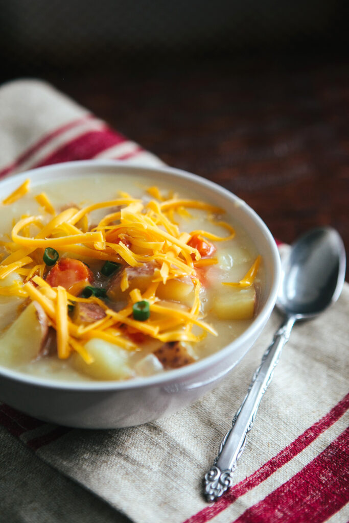 Cheddar Potato Soup Picture