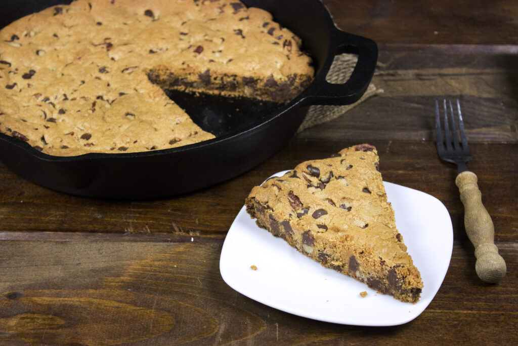 Cast Iron Chocolate Chip Cookie Image