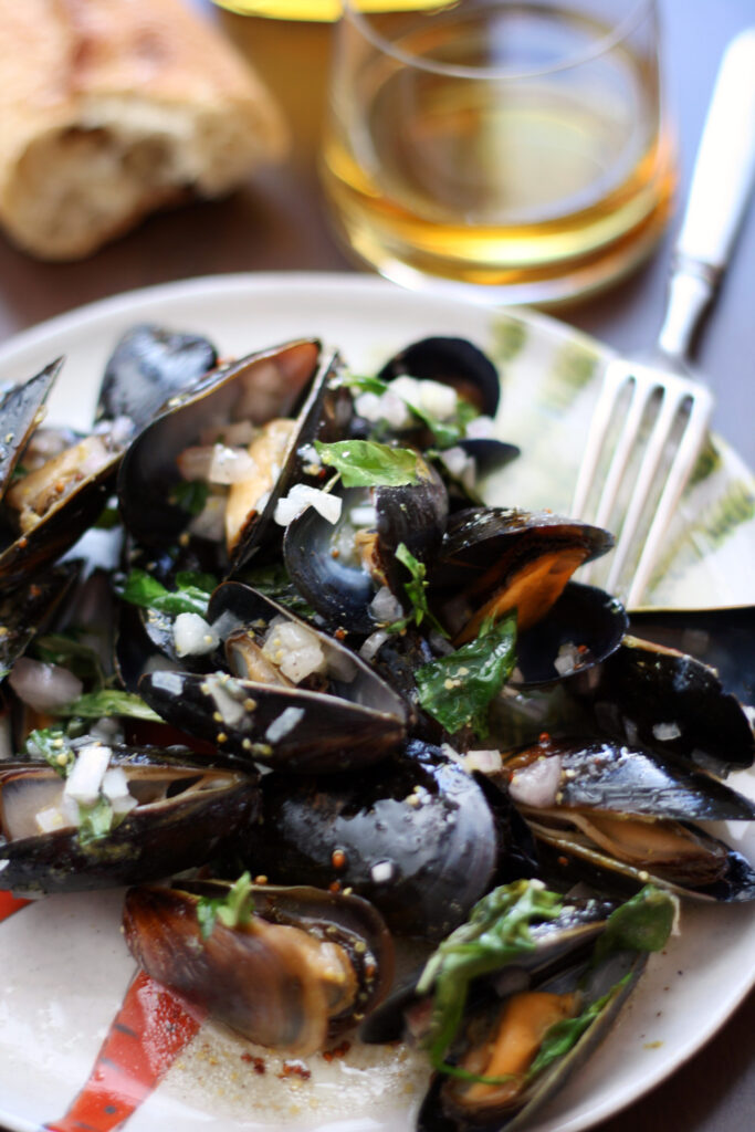 Whiskey Mussels en  Papillote Image