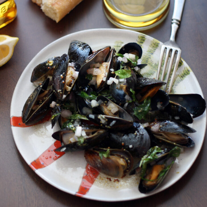 Whiskey Mussels en Papillote Photo