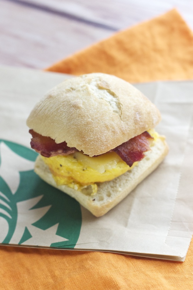 Starbucks Breakfast Sandwich Picture