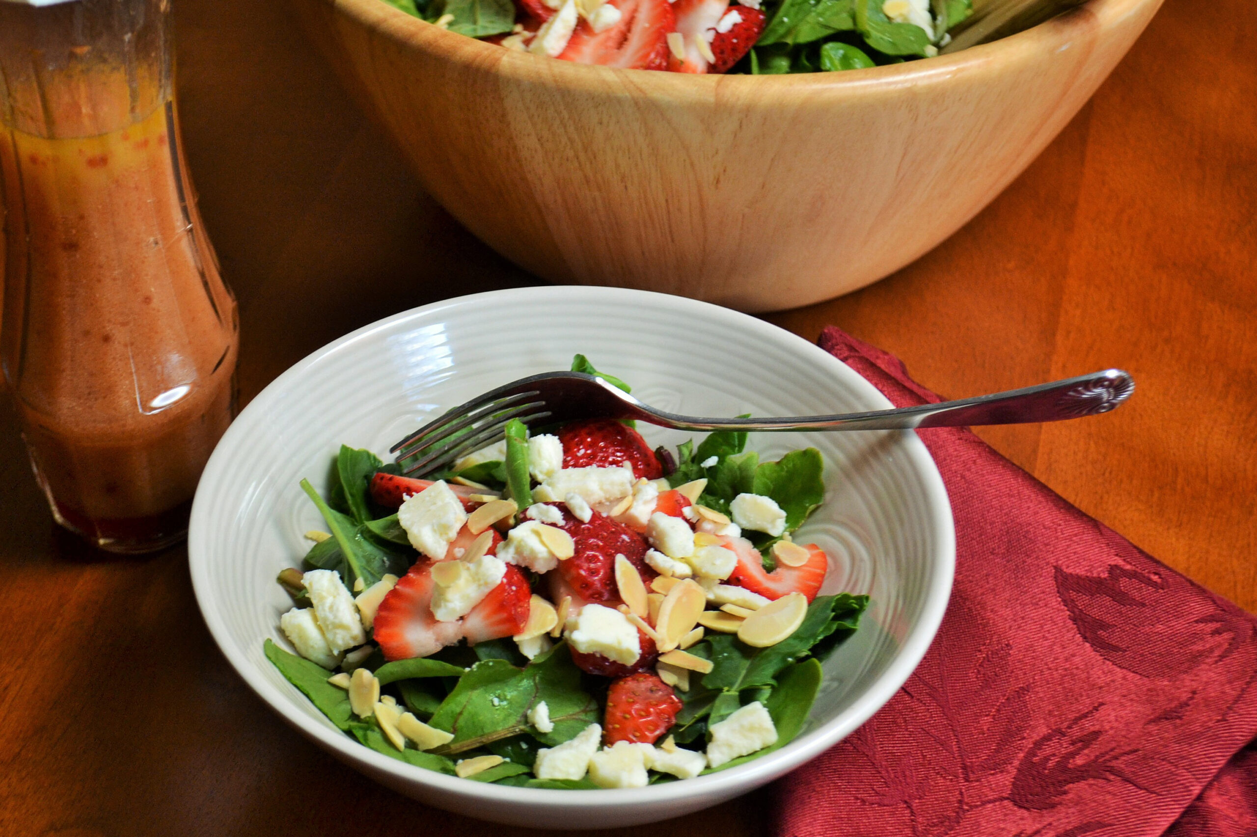 Strawberry Spinach Salad Photo