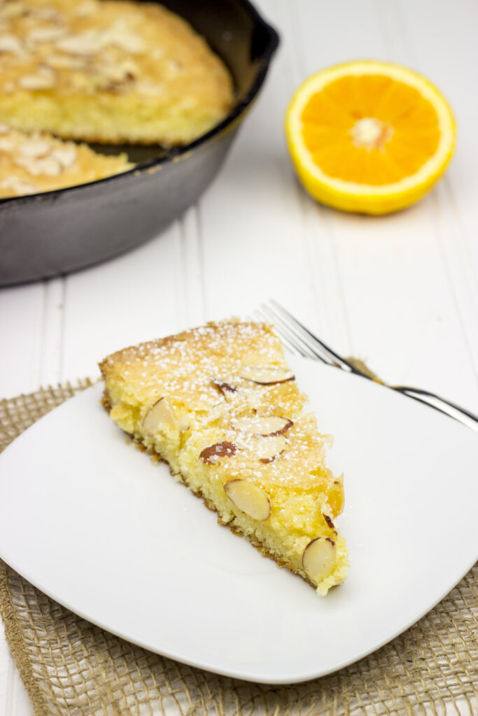 Almond Skillet Cake Picture