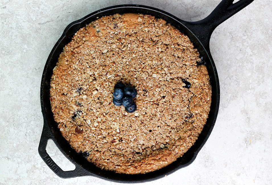 Blueberry Chocolate Chip Skillet Cookie Photo