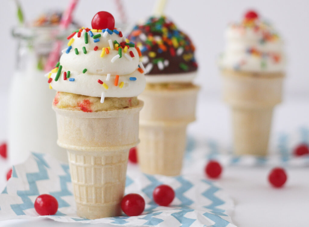 Ice Cream Cone Cupcakes Photo