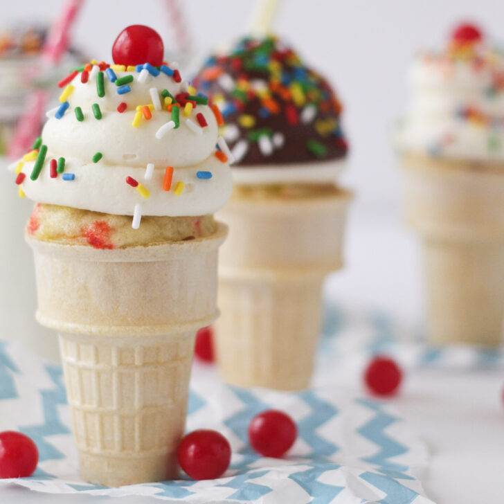 Ice Cream Cone Cupcakes Photo