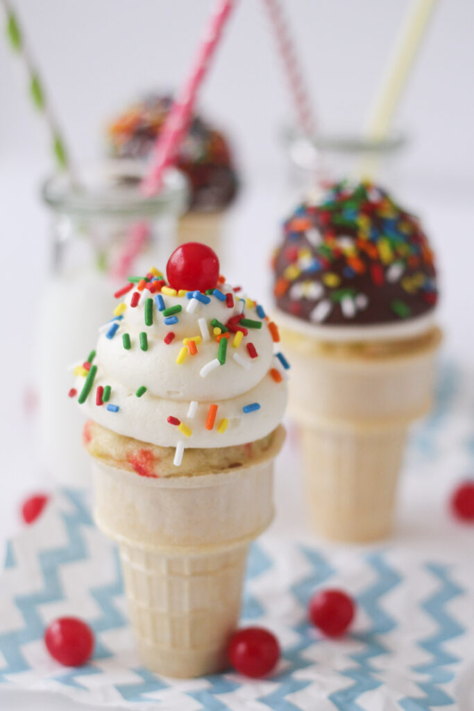 Ice Cream Cone Cupcakes Picture