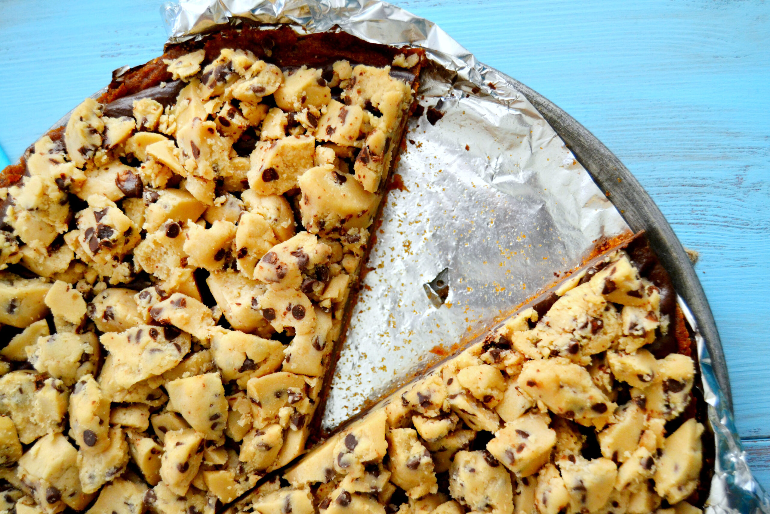 Chocolate Chip Cookie Dough Pizza Photo