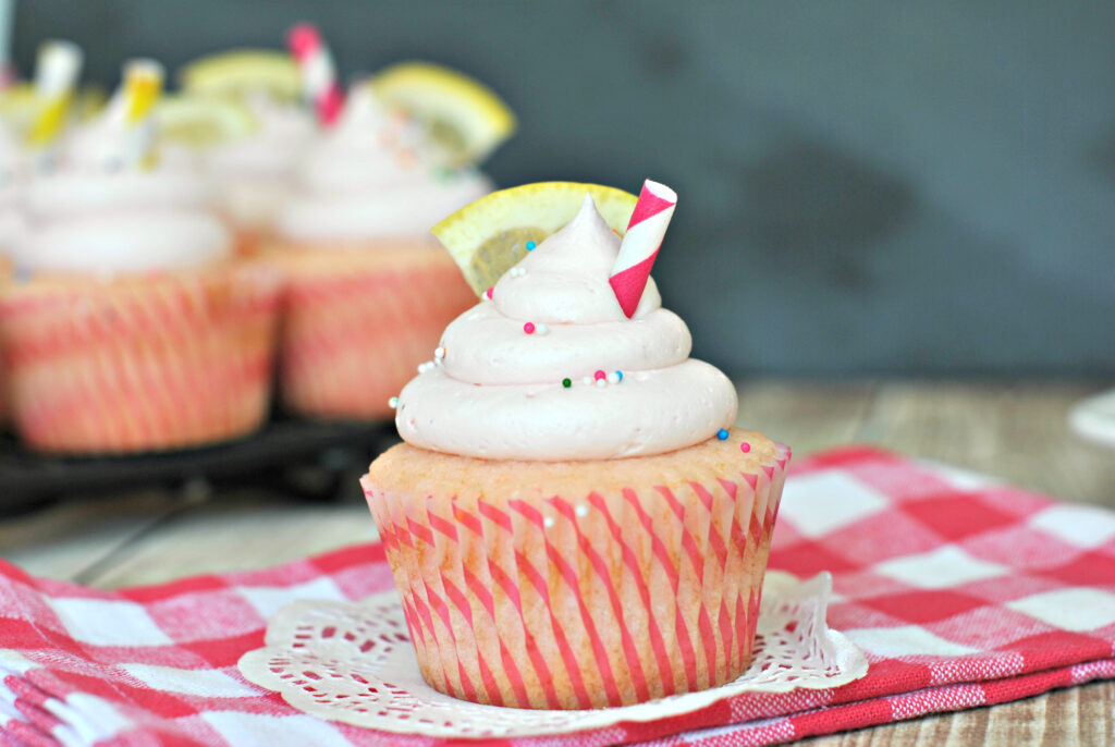 Pink Lemonade Cupcakes Photo