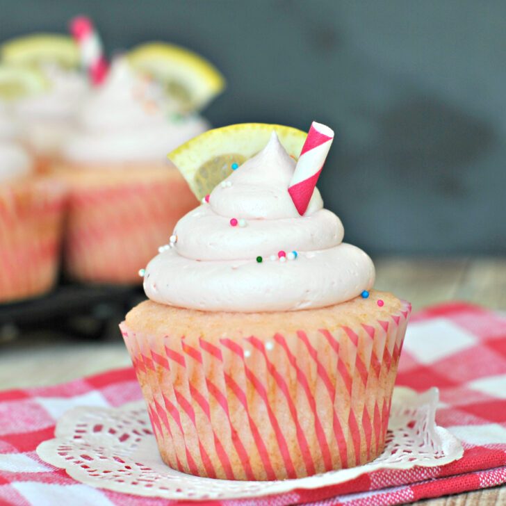 Pink Lemonade Cupcakes Photo
