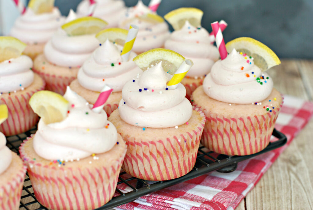 Pink Lemonade Cupcakes Picture