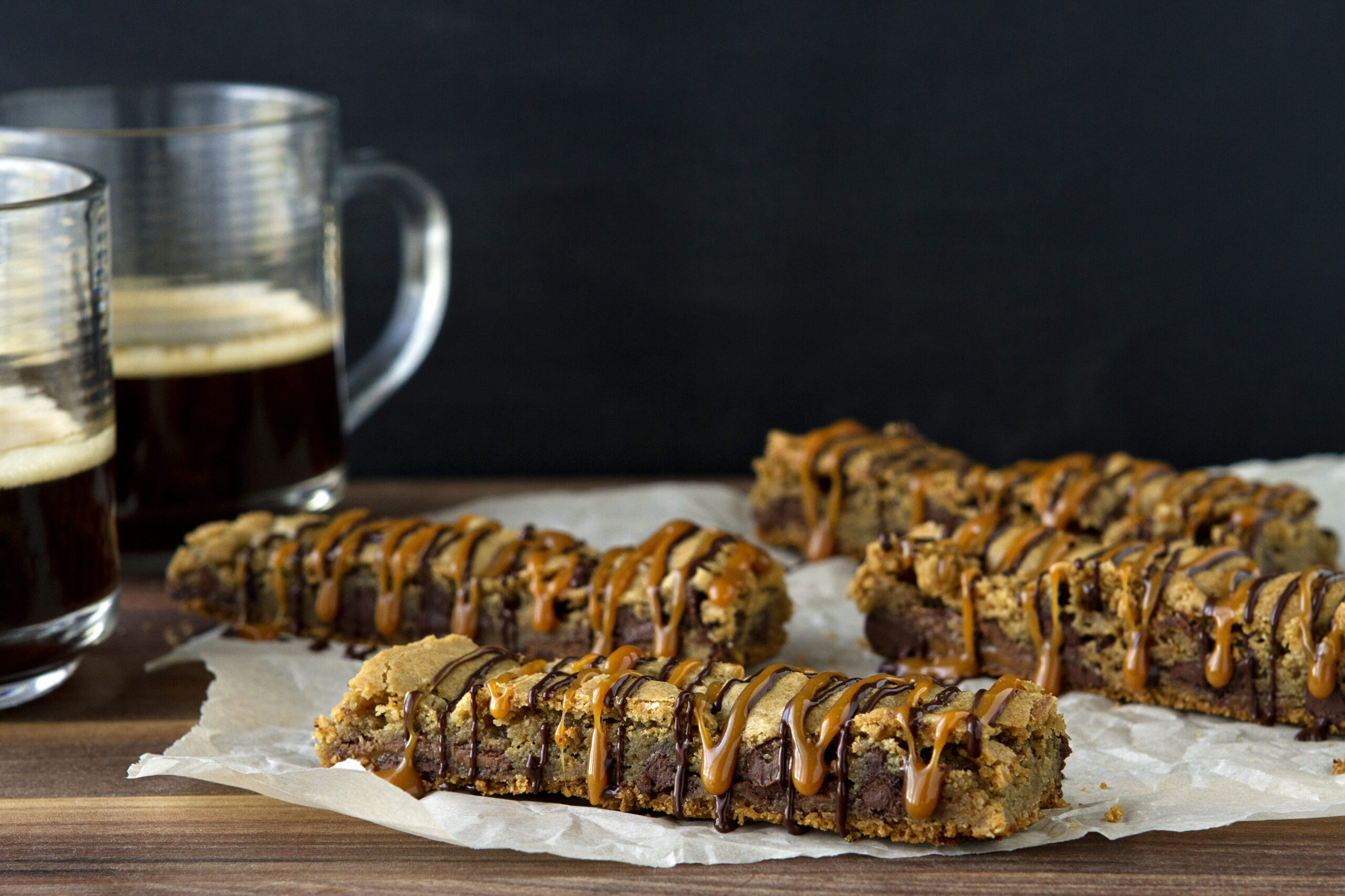 Rolo Cookie Bars Photo