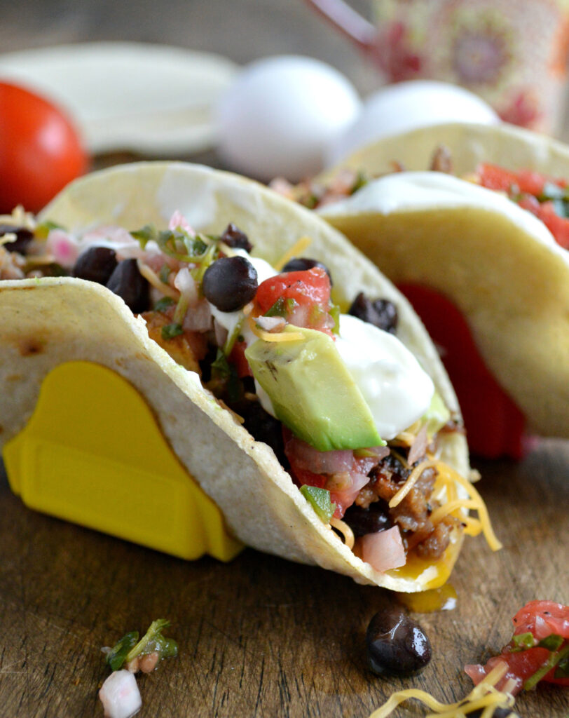 Sausage Breakfast Tacos Picture