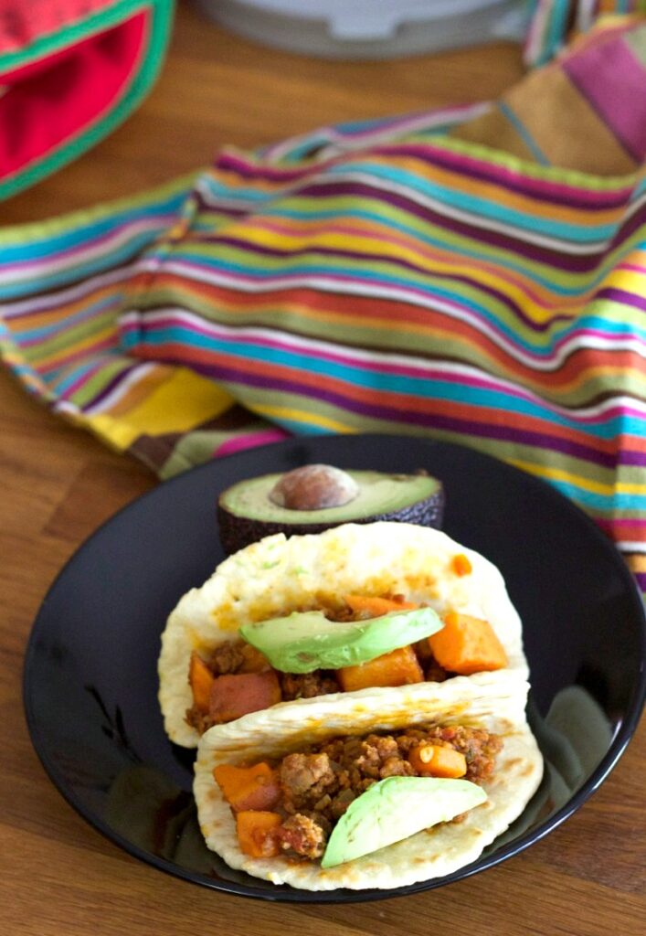 Sweet Potato Chorizo Breakfast Tacos Picture