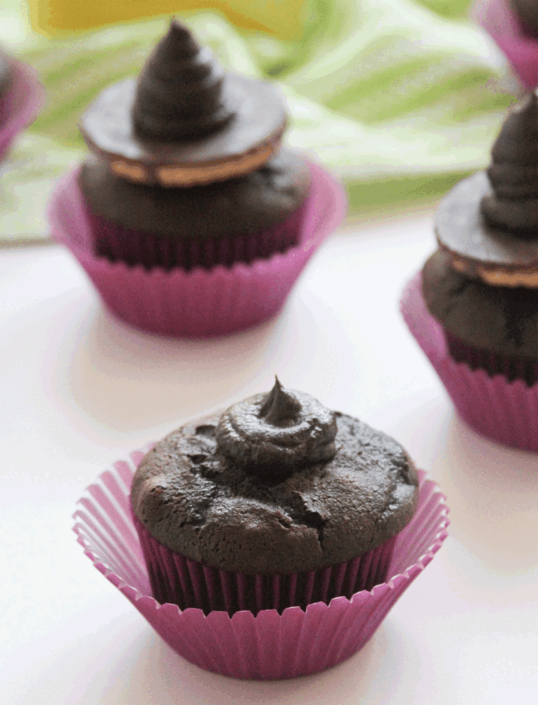 Witch Hat Cupcakes Picture