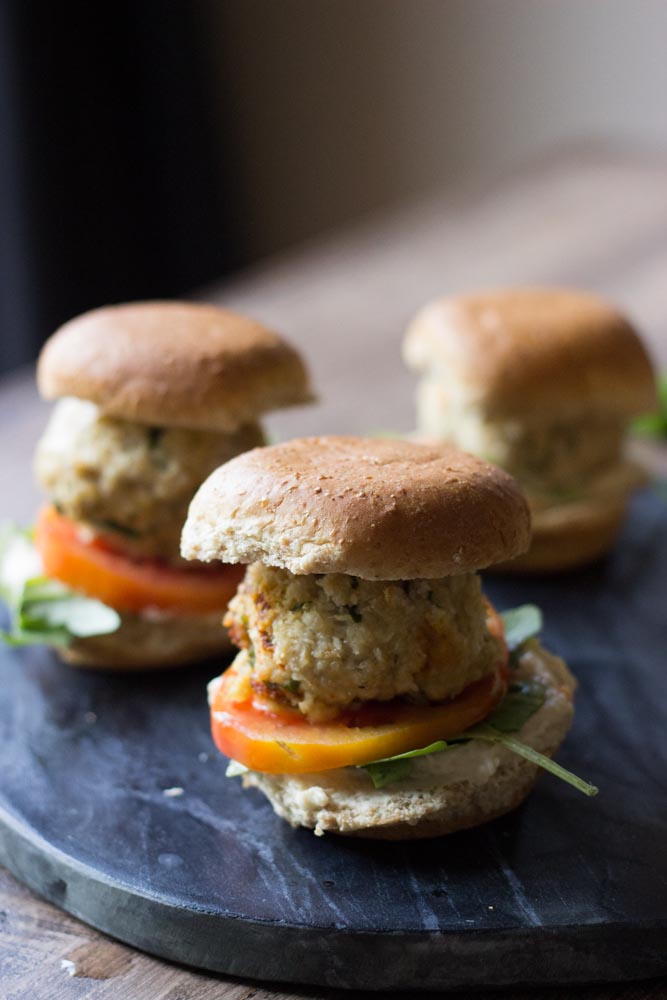 Chicken Meatball Sliders Picture