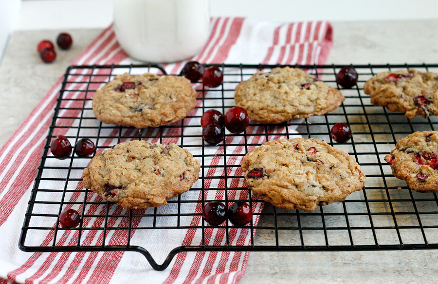 Cinnamon Chip Cranberry Oatmeal Cookies Photo