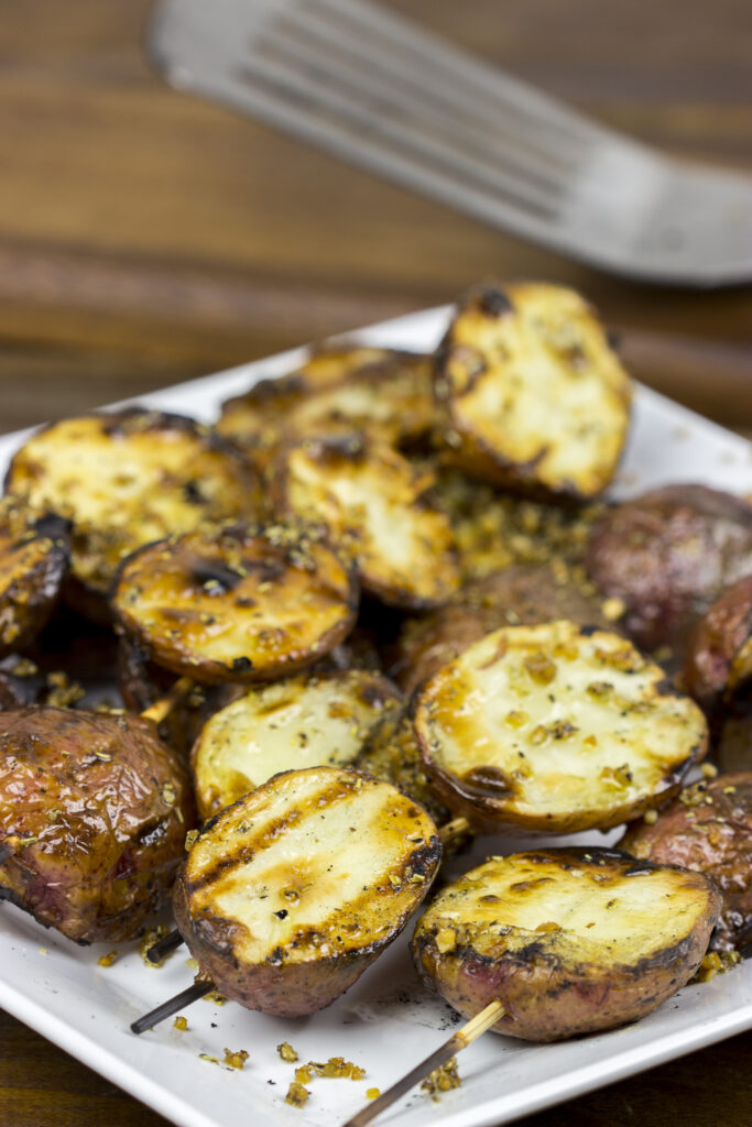 Garlic Rosemary Grilled Potatoes Picture