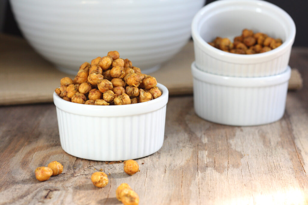 Spicy Roasted Chickpeas Image