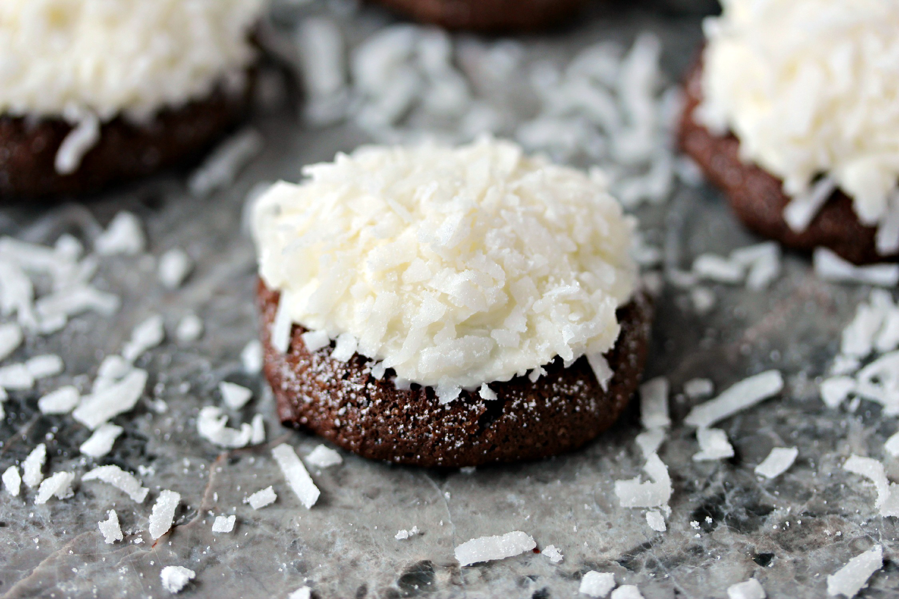 Chocolate Coconut Cookies Photo