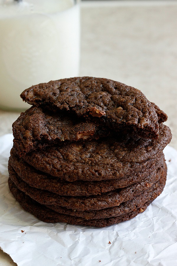 Toffee Nutella Cookies Picture