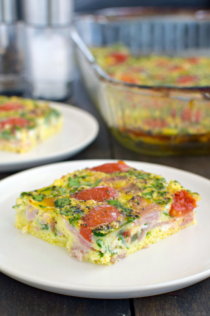 Ham and Tomato Egg Bake Picture