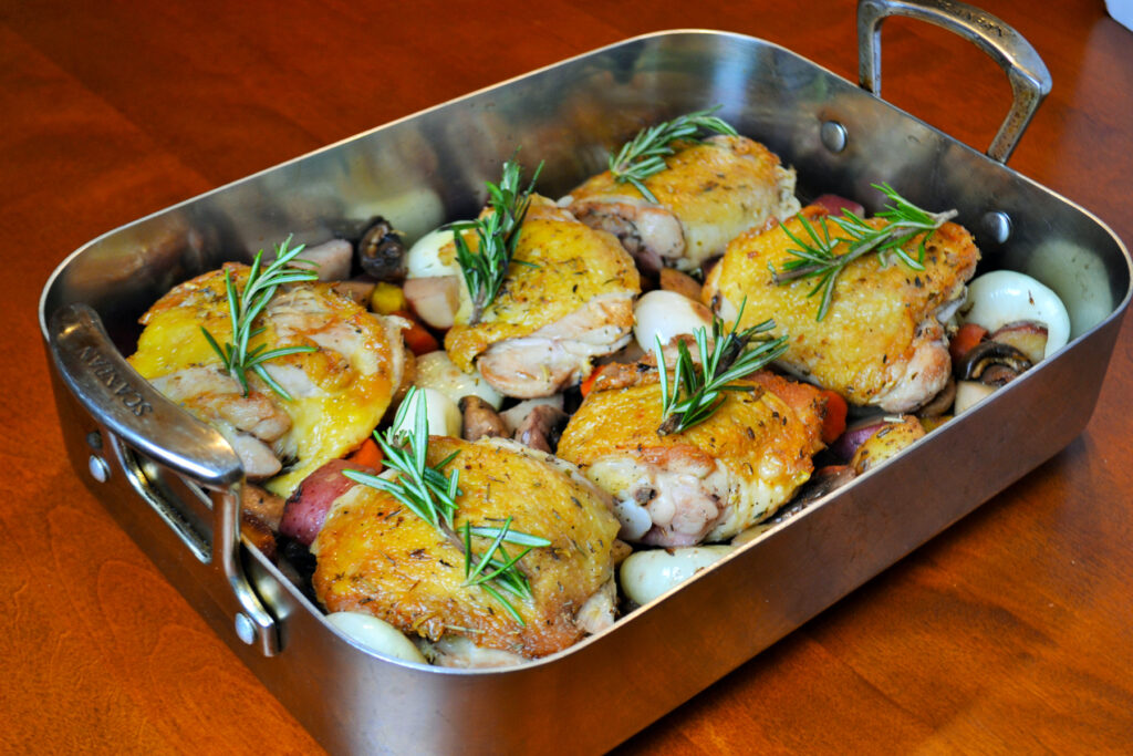 Pan Roasted Chicken Thighs Picture