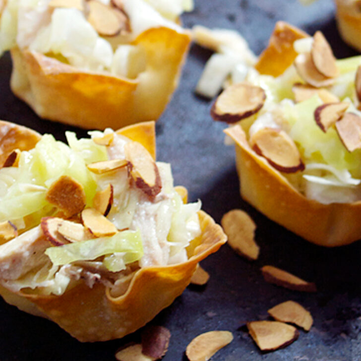 Asian Chicken Salad Cups Photo