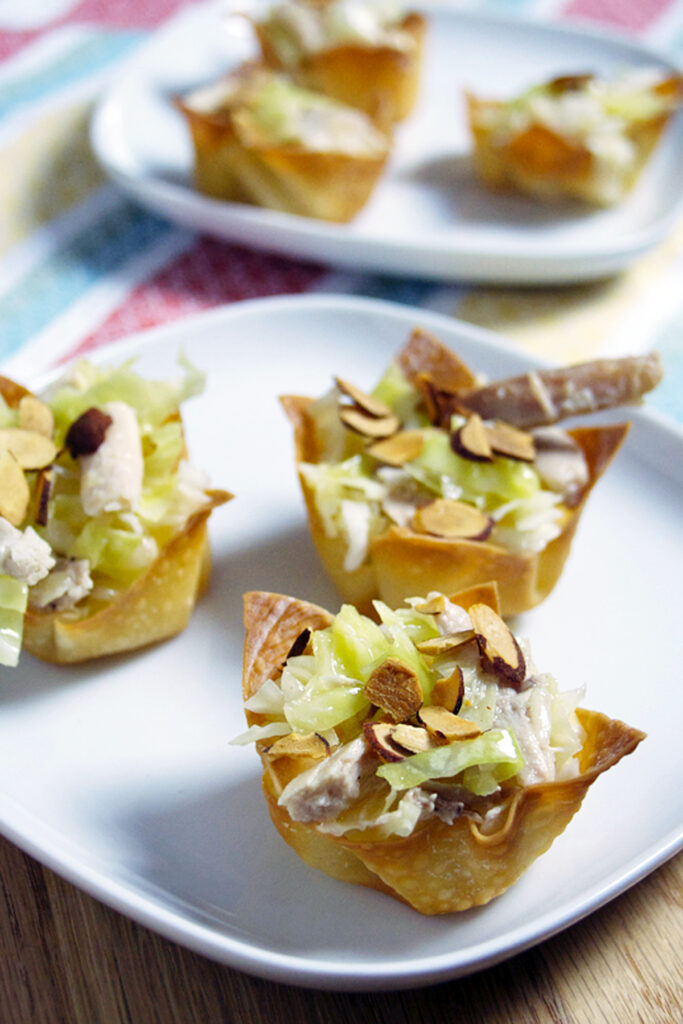 Asian Chicken Salad Cups Picture