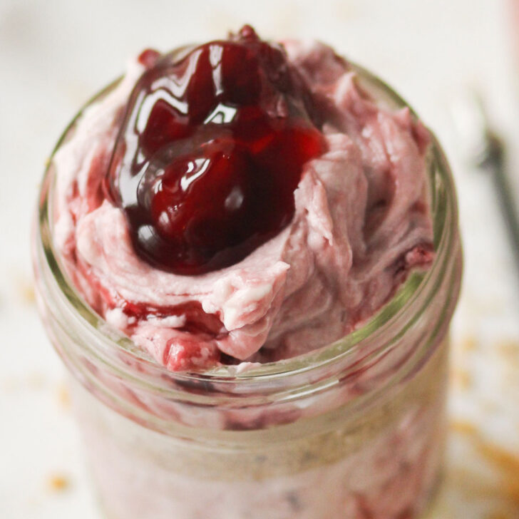 Cherry Cream Pie in a Jar Photo