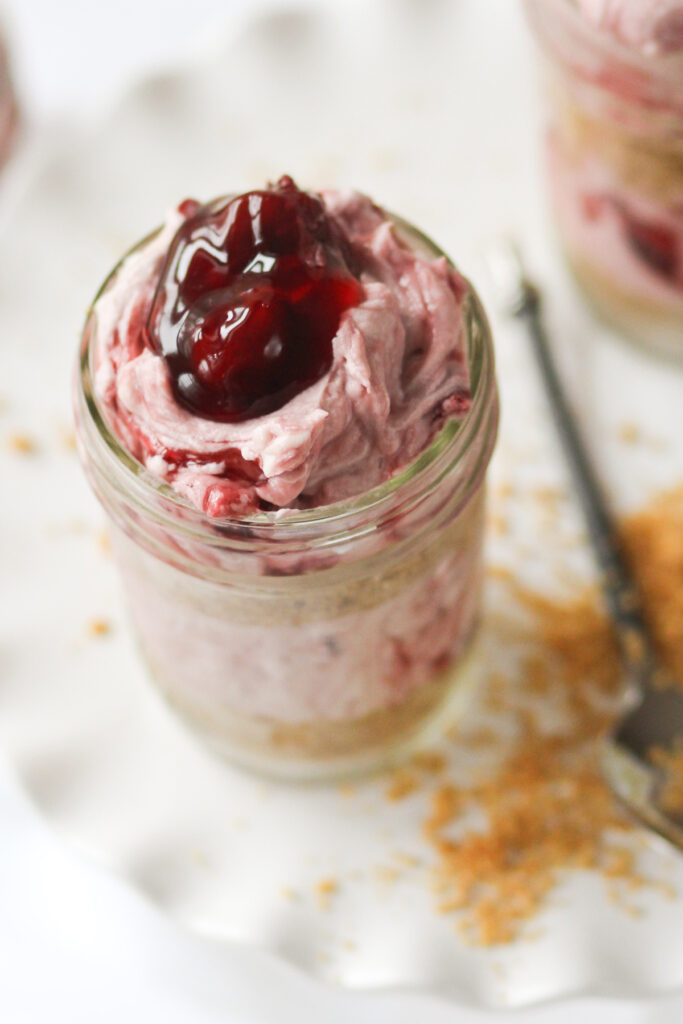 Cherry Cream Pie in a Jar Pic