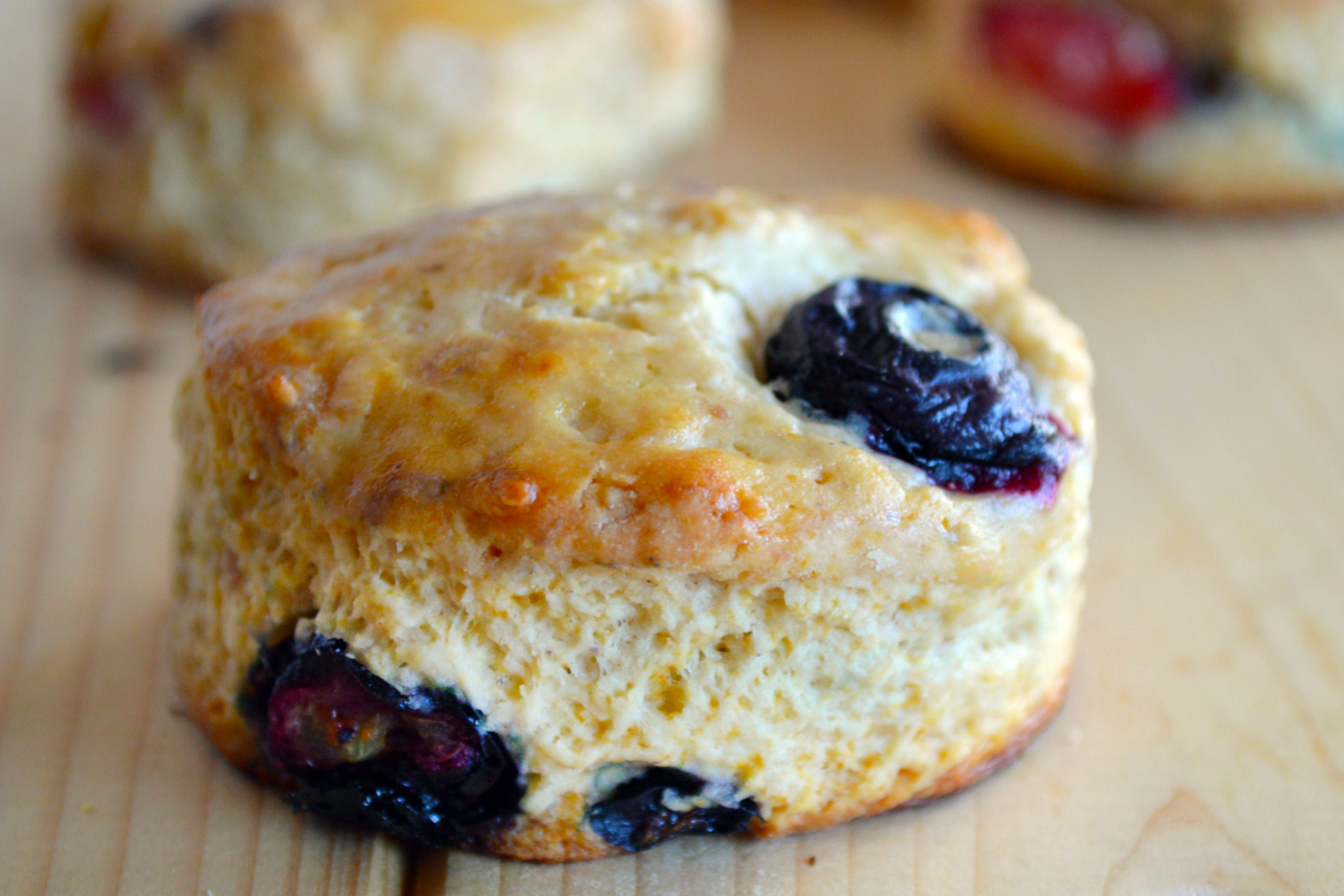 Mixed Berry Biscuits Photo