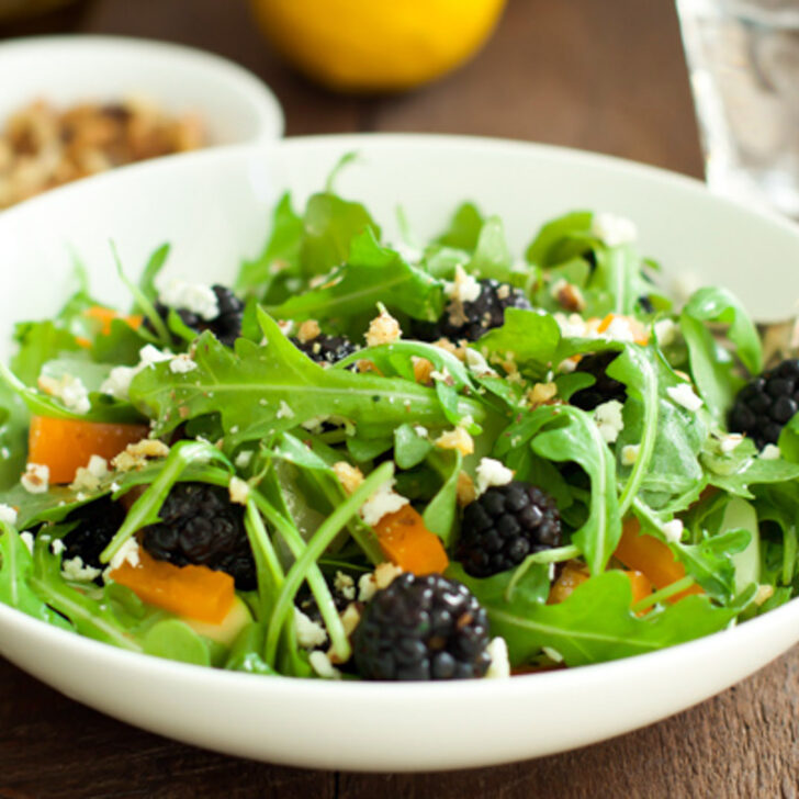Arugula Blackberry Salad Photo