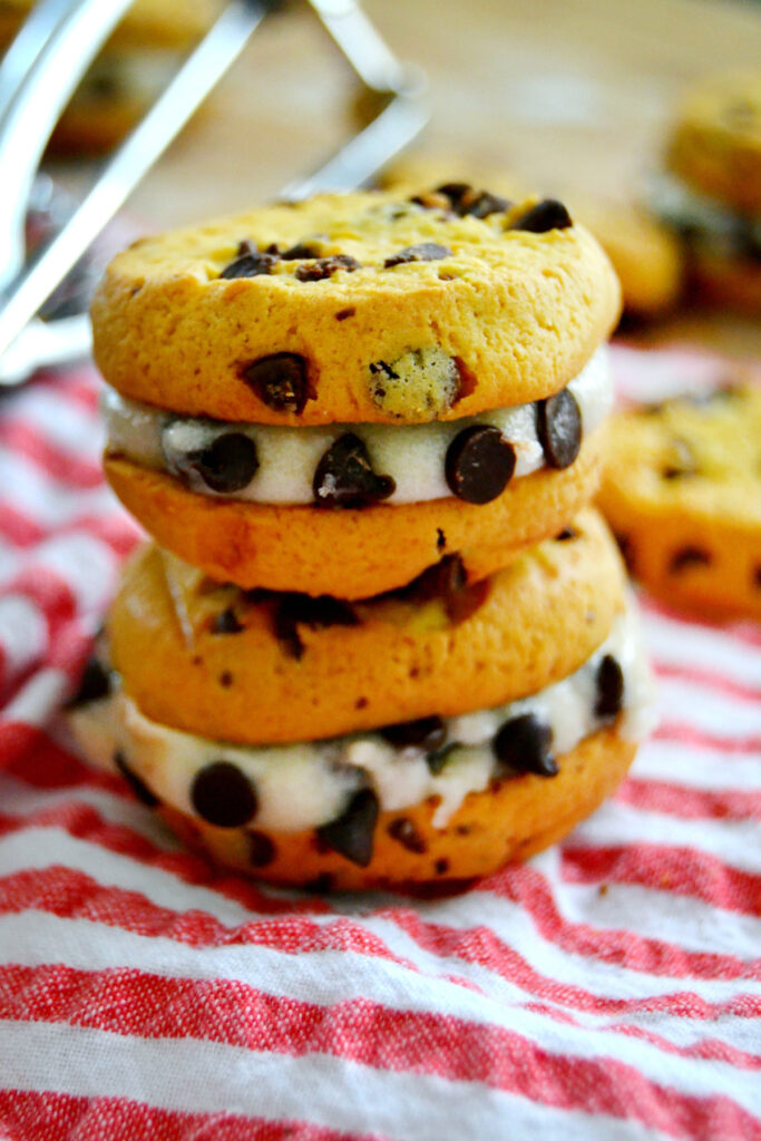 Chocolate Chip Cookie Dough Sandwiches Picture